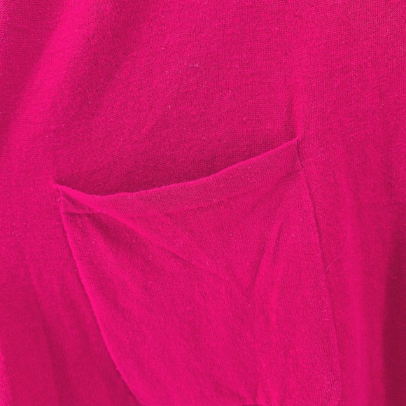 J.Jill Red Button Front Longline Cardigan Sweater Pockets Sz L Capsule Layering‎ - Picture 5 of 10